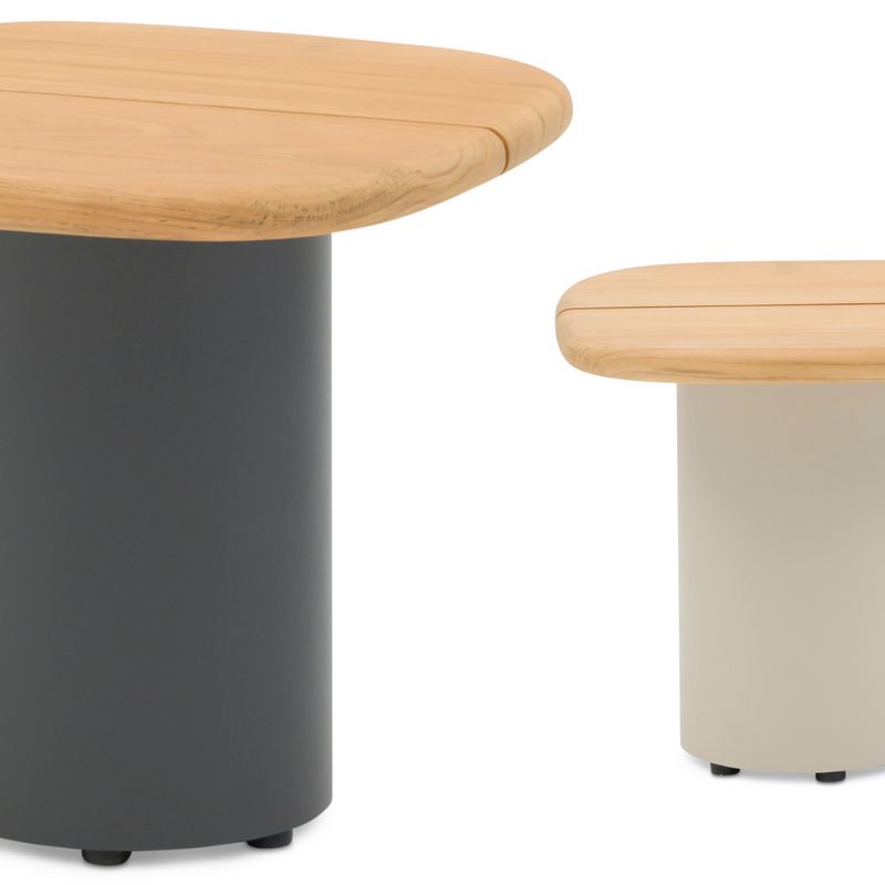 Wave 42cm Coffee Table - Teak