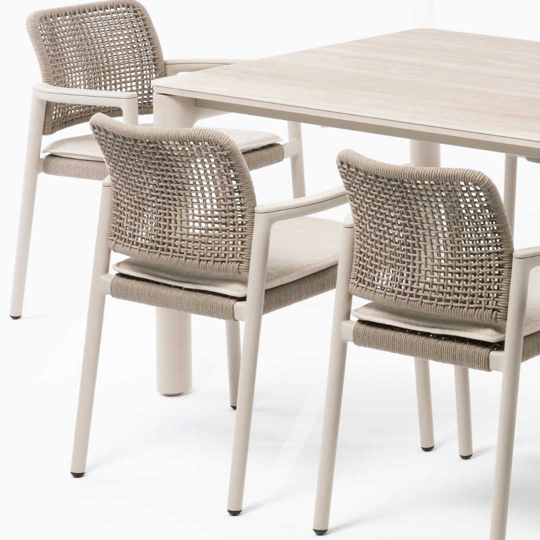 Tolo 8-Seater Dining Set - Mocha | PREORDER SEPTEMBER