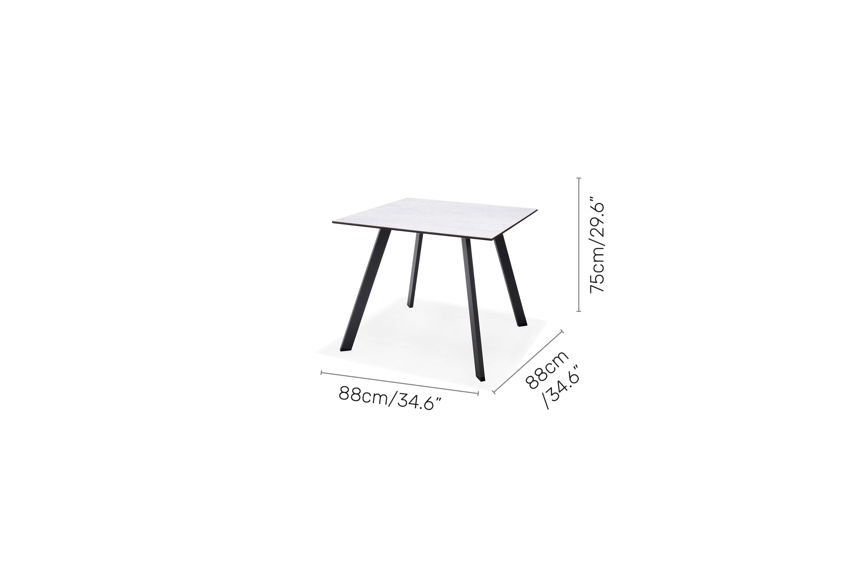 Opal 4-Seater Outdoor Dining Set