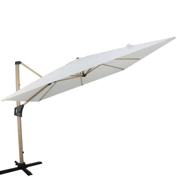 Cayman 3x3m Aluminium Umbrella - White