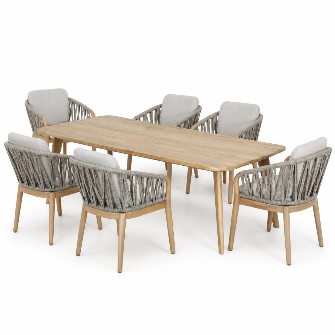Kamen 6-Seater Outdoor Dining Set | PREORDER JANUARY