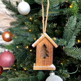 Winter House Christmas Tree Ornament