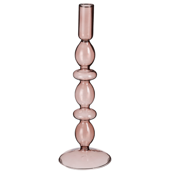 Lance Glass Candle Holder