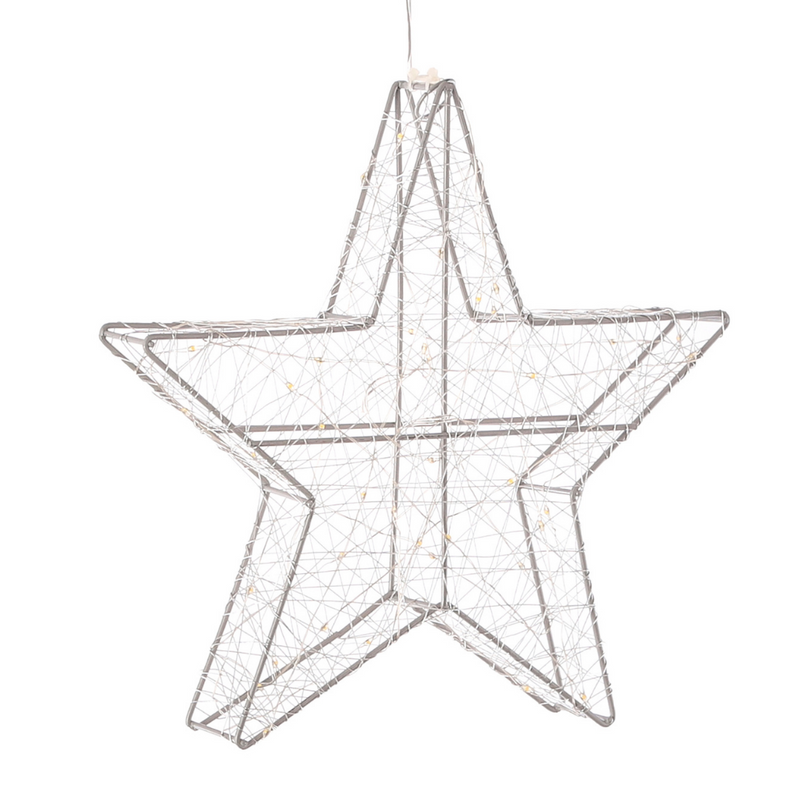 3D Battery-Operated LED Star
