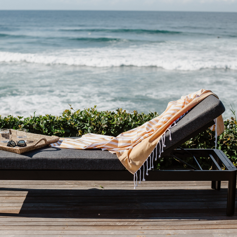 Portals Sun Lounger - Dark