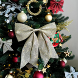 Gold Bells Wreath Tree Ornament