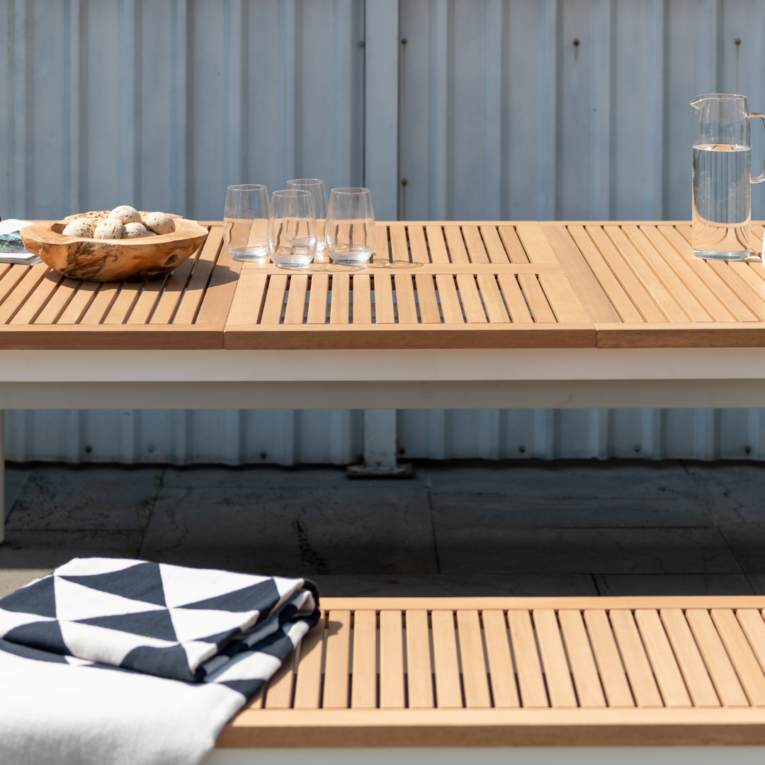 Bendigo Extendable Dining Set - White