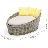 Mili Daybed Taupe