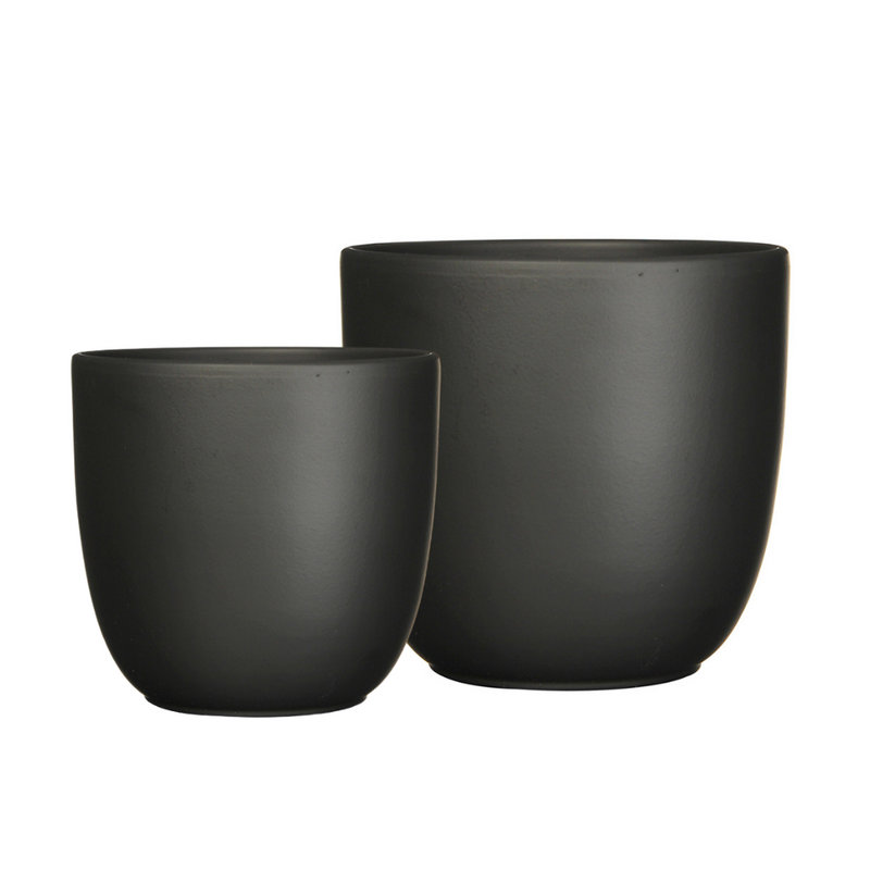 Tusca Pot - Matte Black