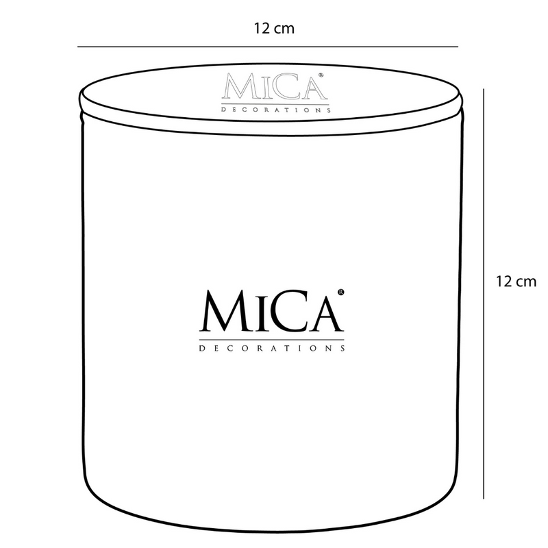 MiCa Scented Candle: Boisé Intense 12cm