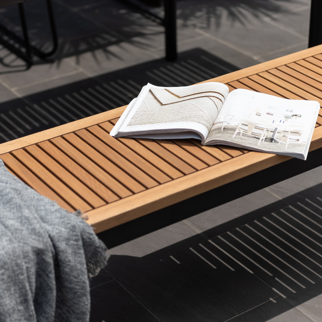 Bendigo Extendable Outdoor Dining Set - Black