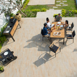 Portals 6 Seater Dining Set - Dark