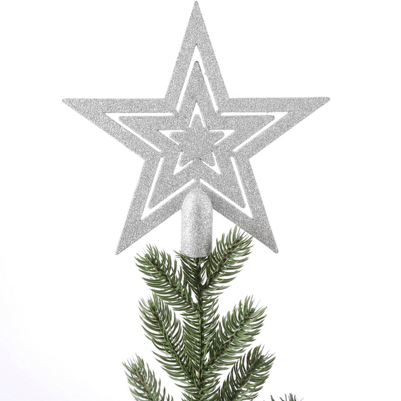 Tree Decoration Pack: Silver - 40 pieces