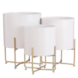 Set of 3: Aries Pot + Stand