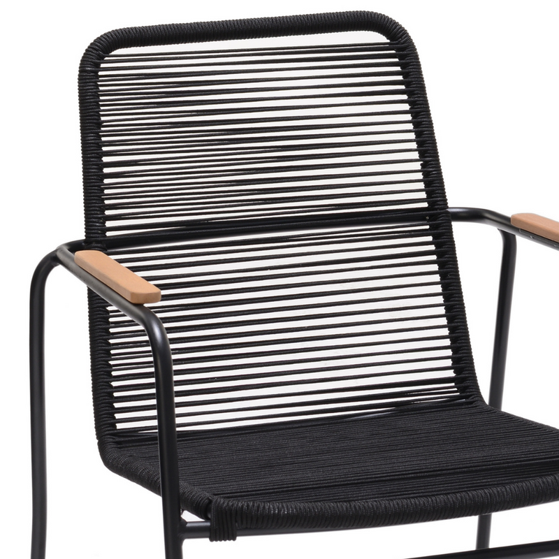 Set of 2: Wasabi Chairs - Black