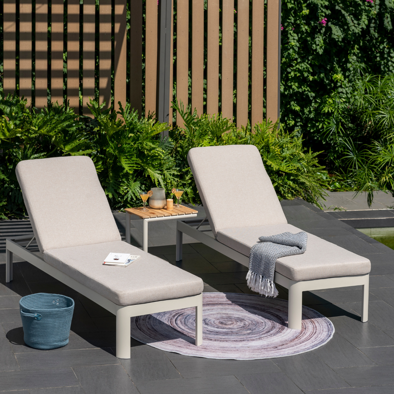 Portals Sun Lounger - Light
