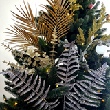 Christmas Tree Pick: Eucalyptus - Champagne