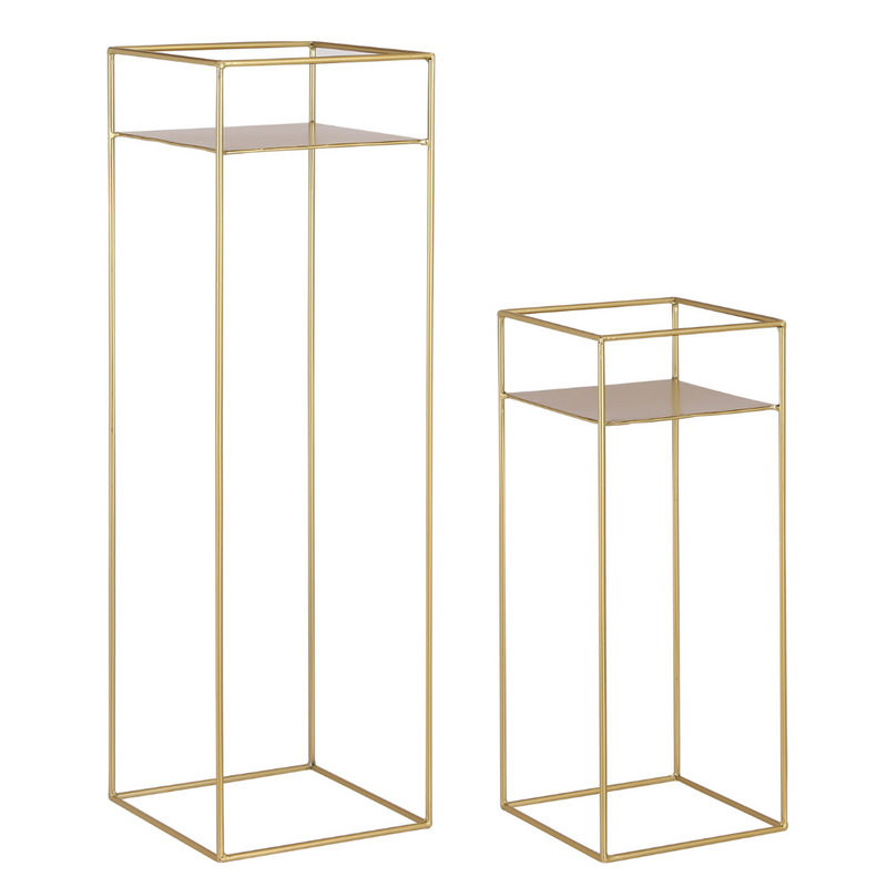 Mitch Side Table - Gold