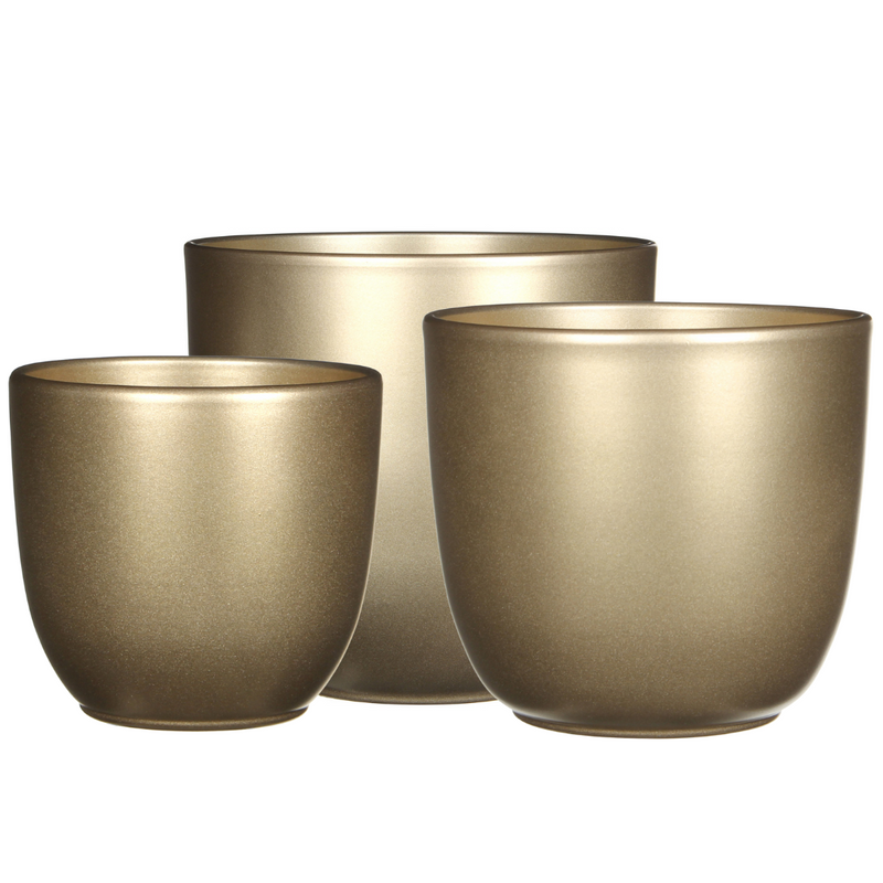 Tusca Pot - Gold